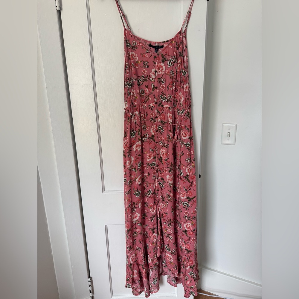 Long Dress with High Low Skirt